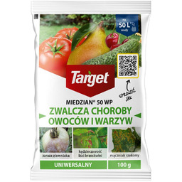 MIEDZIAN 50WP - WARZYWA, OWOCE 100 G