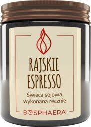 Bosphaera Sojowa świeca zapachowa Rajskie Espresso 190g