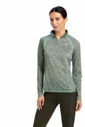 Ariat Bluzka damska SUNSTOPPER 2.0 - hedge green