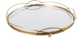 Taca Gold Mirror 28cm, 28 cm
