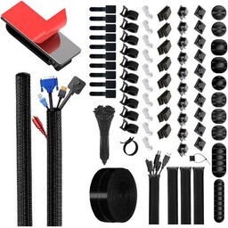 MOZOS Zestaw organizerów kabli CM-SET (173 szt.)