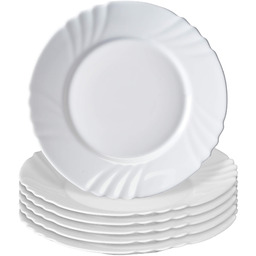 Talerz płaski obiadowy 25 cm, 6 szt.