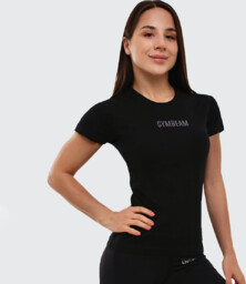 GymBeam Koszulka damska FIT Czarna