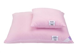 Poduszka antyalergiczna 40x40 Mikrofibra pikowana 200g różowa AMZ