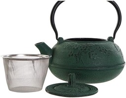 Czajnik marki DKD Home Decor Czarny Zielony Żelazo