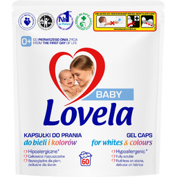 Lovela Baby uniwersalne kapsułki do prania 60 szt.