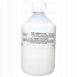Werniks wodny z połyskiem do decoupage medium zabezpiecza