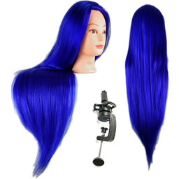 Główka treningowa Iza 90cm blue włos termiczny +