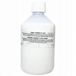 Werniks wodny z połyskiem do decoupage medium zabezpiecza