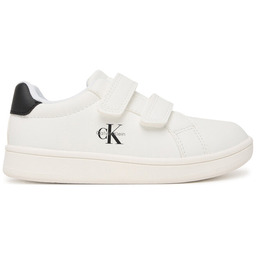 Sneakersy Calvin Klein Low Cut Velcro V1X9-83275-1355 Biały