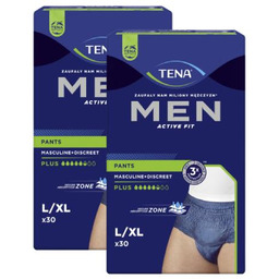 Zestaw TENA Men Pants Plus Majtki chłonne