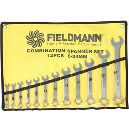 FIELDMANN Zestaw kluczy płasko-oczkowych 1010