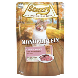 Stuzzy Monoprotein Karma Mokra dla Kota Świeża Szynka