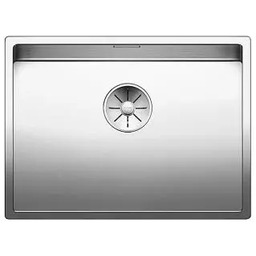 Blanco CLARON 550-U 521579 Stalowy Srebrny Zlewozmywak prostokątny