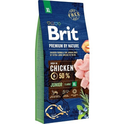BRIT PREMIUM BY NATURE Junior XL- sucha karma