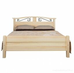Łóżko drewniane Korfu nowy model