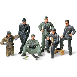Tamiya 300035201 1:35 WWII zestaw figurek niemiecki czołg