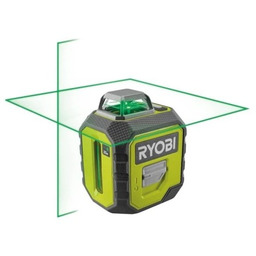 Ryobi Laser krzyżowy płaszczyznowy (zielony)