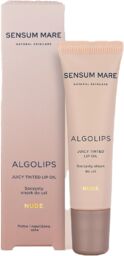 Sensum Mare Algolips, soczysty olejek do ust, nude,