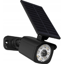 Lampa Solarna Led Z Czujnikiem Ruchu Atrapa Kamery