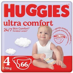 HUGGIES Pieluchy Ultra Comfort rozmiar 4 (8-14 kg),