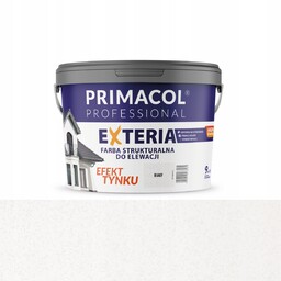 Exteria 4,5l biała elewacyjna farba Strukturalna