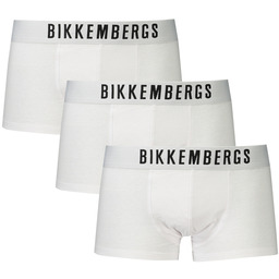BIKKEMBERGS MĘSKIE BOKSERKI BIAŁE