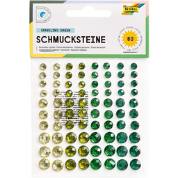 folia 12301 dekoracyjne kamienie ozdobne Sparkling Green, samoprzylepne,