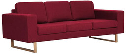 Edinos Elegancka trzyosobowa sofa 3x L6-E41