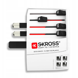 Skross Adapter Muv 4xUSB do Usa, Meksyku, Australii,