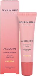 Sensum Mare Algolips, soczysty olejek do ust, carmine,