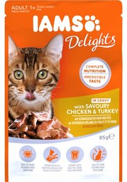 IAMS-Naturally karma dla dorosłych kotów, z aromatycznym kurczakiem