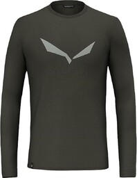 SALEWA Solidlogo Dry M L/S Tee. Koszulka męska