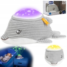 Pluszowy Delfinek Z Projektorem Oceanu Gwiazd Muzyczna Lampka