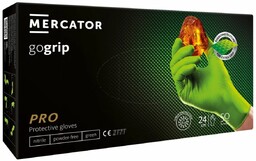 Mercator Medical Rękawice nitrylowe Mercator GoGrip - 50