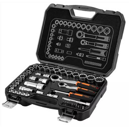 NEO TOOLS Zestaw kluczy nasadowych 10-019 (46 elementów)