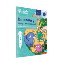 Czytaj Z Albikiem, Zeszyt z naklejkami ''Dinozaury