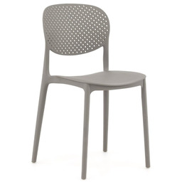 Krzesło ogrodowe P-293 Szare