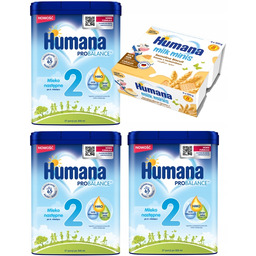 Humana 2 po 6 mies. 750g Hmo x