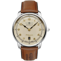 Zegarek Męski Zeppelin 96405 brązowy