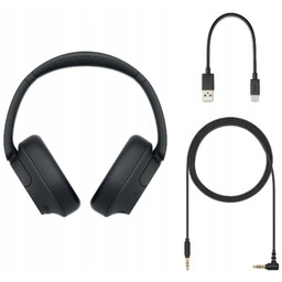 Sony WH-CH720N 720 Czarne nauszne przewodowe & bezprzewodowe