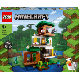 Lego Minecraft Nowoczesny domek na drzewie 21174