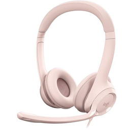 Logitech H390 USB Różowy