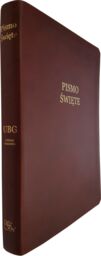 Uwspółcześniona Biblia Gdańska UBG duża ekoskóra PU F3