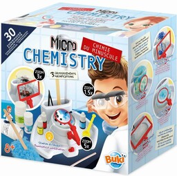 Chemia pod mikroskopem 30 eksperymentów 8367-Buki, zabawki rozwojowe