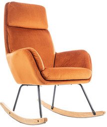 fotel bujany pomarańczowy Hoover