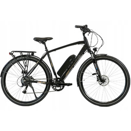 Rower Elektryczny Trekkingowy Męski 28" Trekking Ze Wspomaganiem
