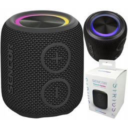 GŁOŚNIK BEZPRZEWODOWY BLUETOOTH SENCOR SIRIUS 2 LED 5