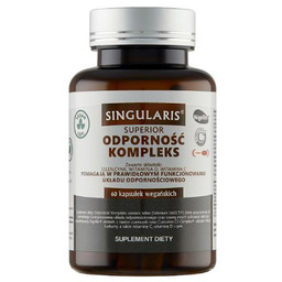 SINGULARIS Odporność Kompleks, 60kapsułek -> Odbiór w Żabce!