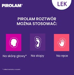 Pirolam 1% roztwór na skórę
